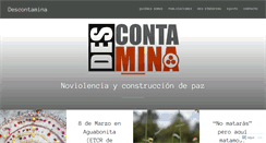Desktop Screenshot of descontamina.org